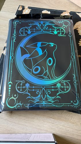 Customer photo review of Lunar Shadow Shiny 9-Pocket Trading Card Binder