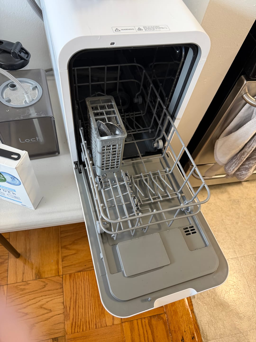 Customer photo review of Capsule Solo Dishwasher
