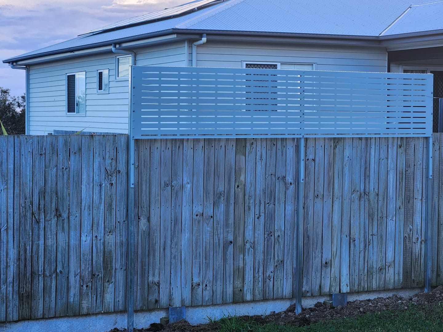 Customer photo review of Fence Extension Kits for Timber Fences