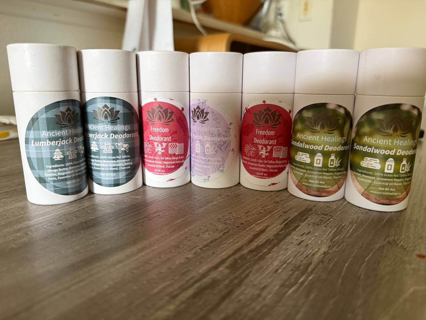 Customer photo review of Tallow Deodorant