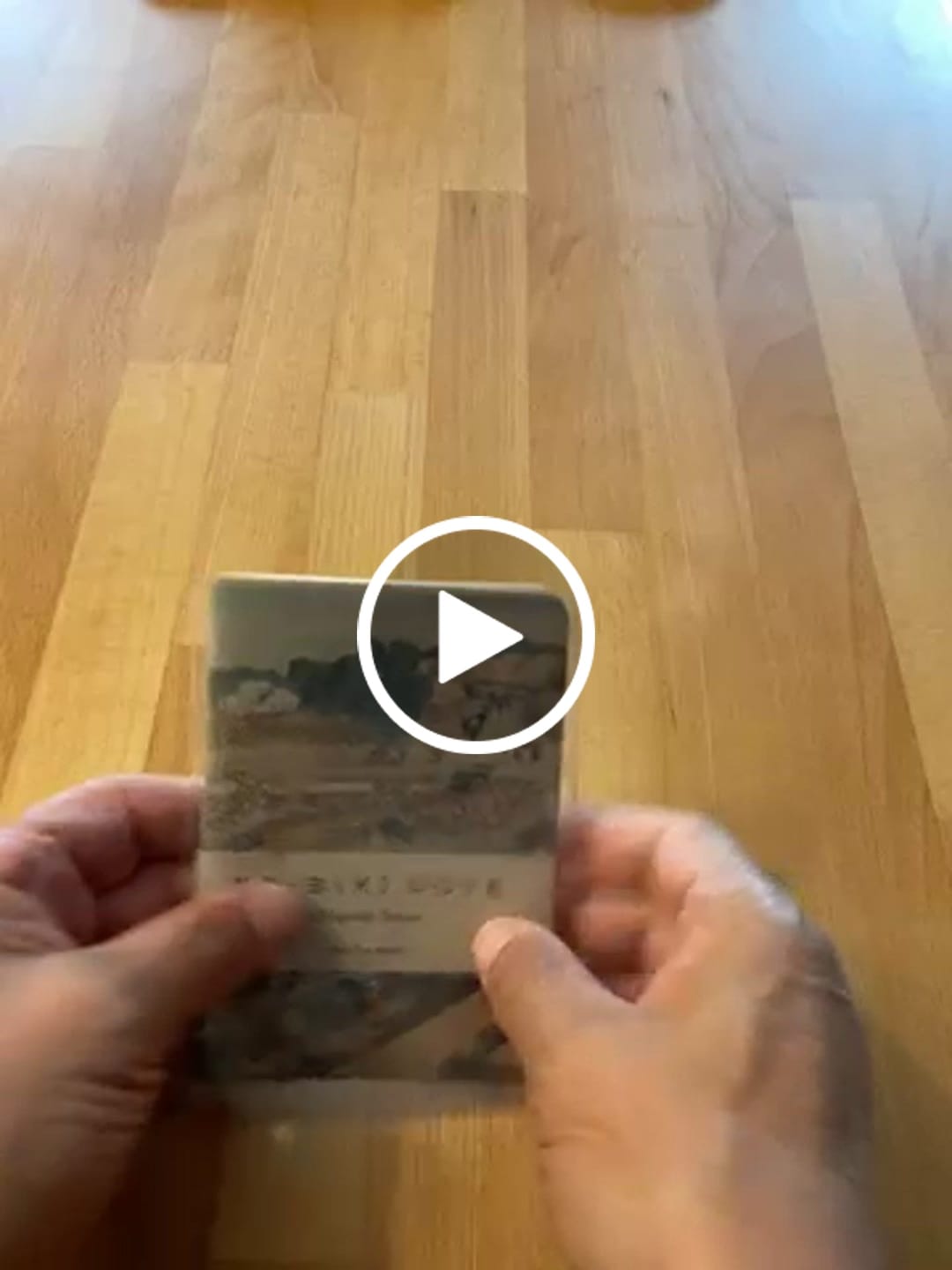 Customer video review of Japanisches Notizbuch Ro-Biki - Tokaido