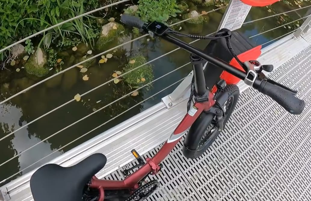 Customer photo review of Touroll S3 Folding Fat Tire Electric Bike