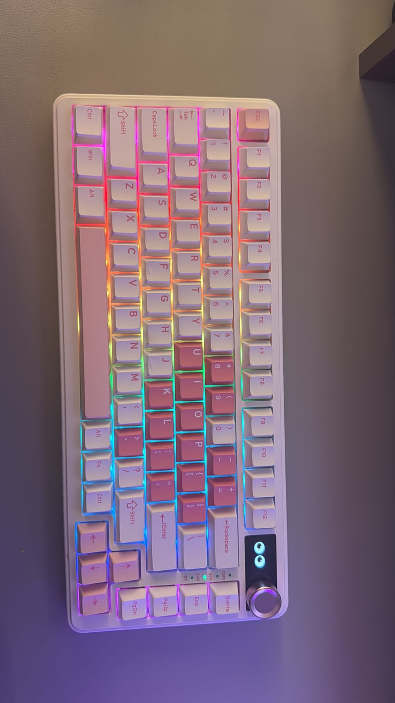 Customer photo review of YUNZII B75 Pro Max Mekanik Klavye