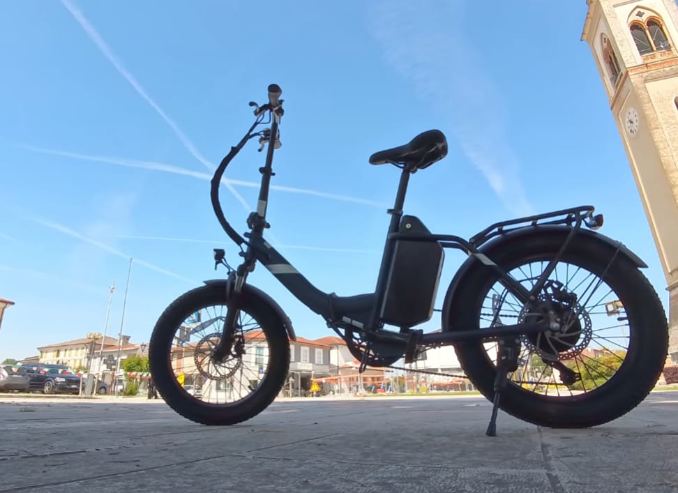 Customer photo review of Touroll S3 Folding Fat Tire Electric Bike