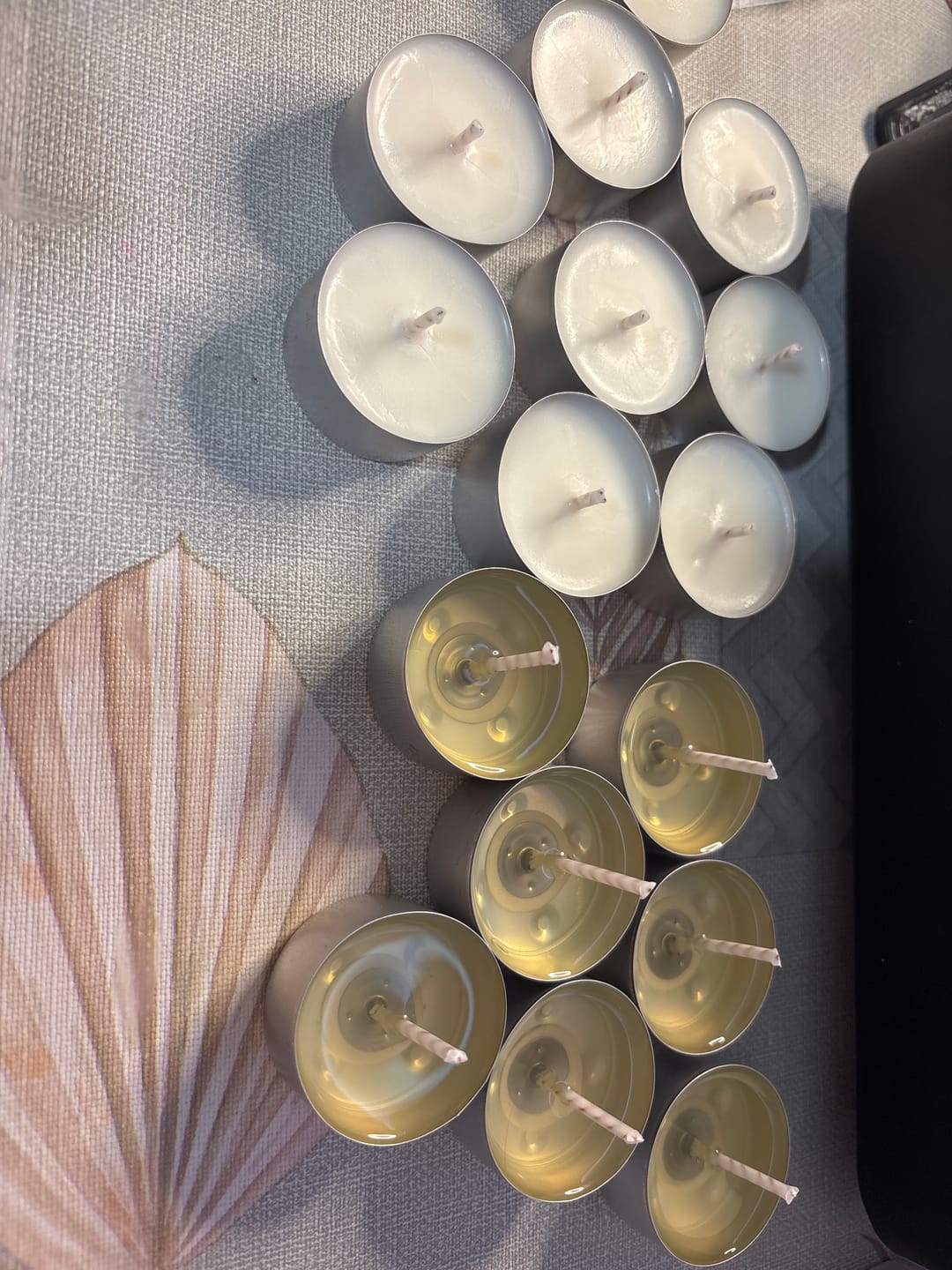 Customer photo review of Cera de Soja para Velas en Vaso (BPF)