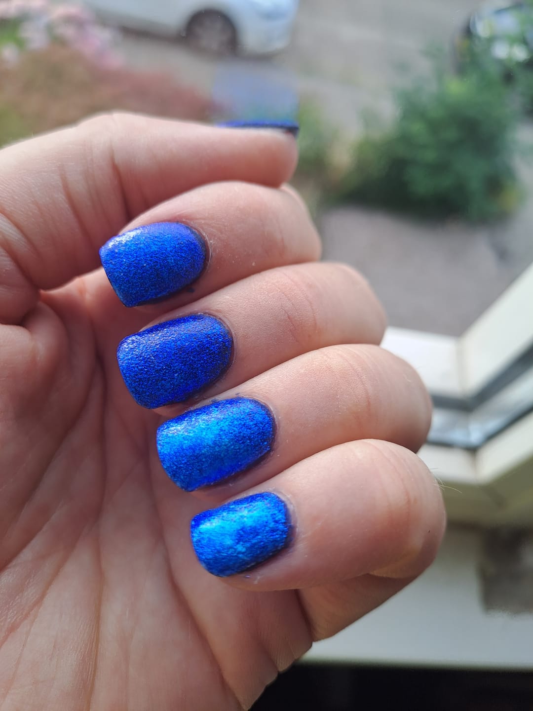 Customer photo review of Sapphire Shift Chrome Powder