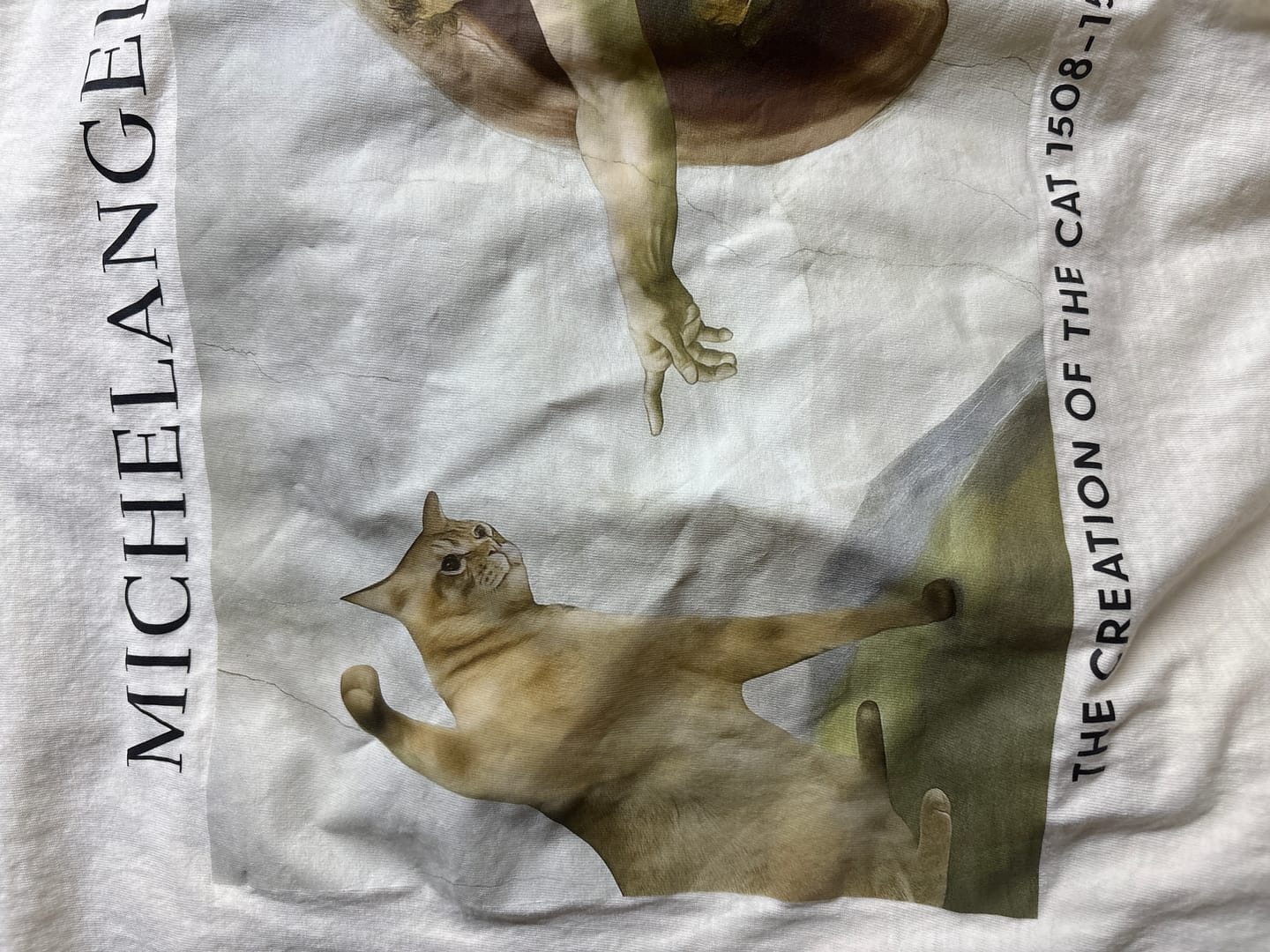 Customer photo review of Michelangelo Basic Shirt Unisex
