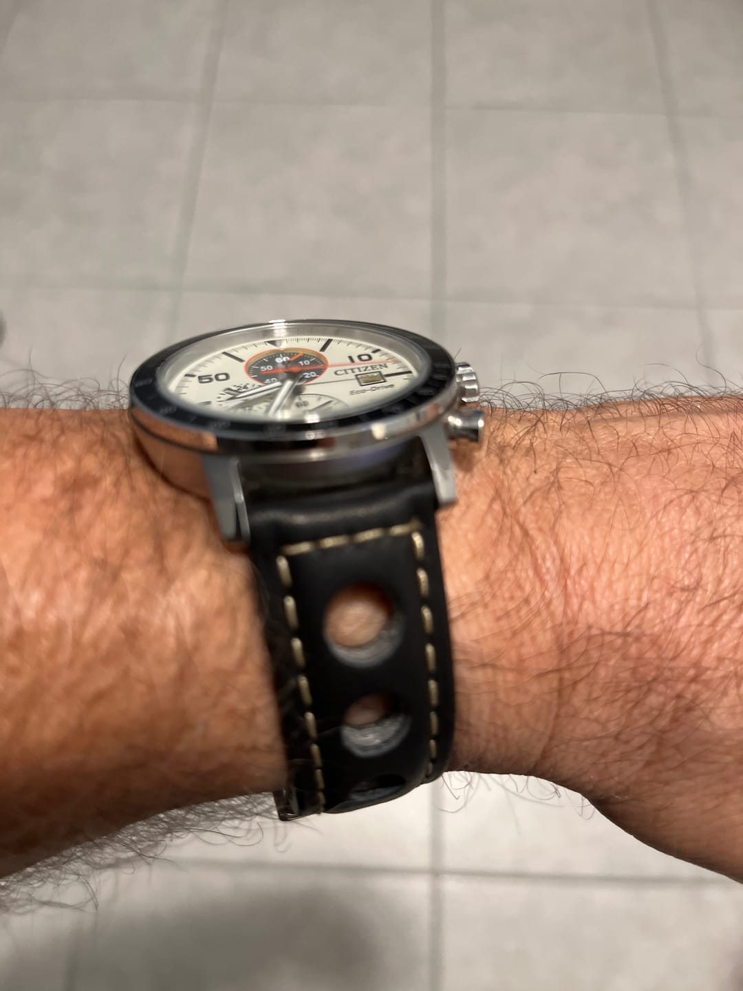 Customer photo review of Leather - Rally Black