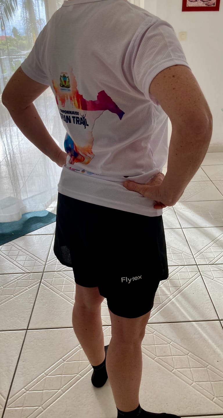 Customer photo review of Short 2 en 1 avec compression intégrée