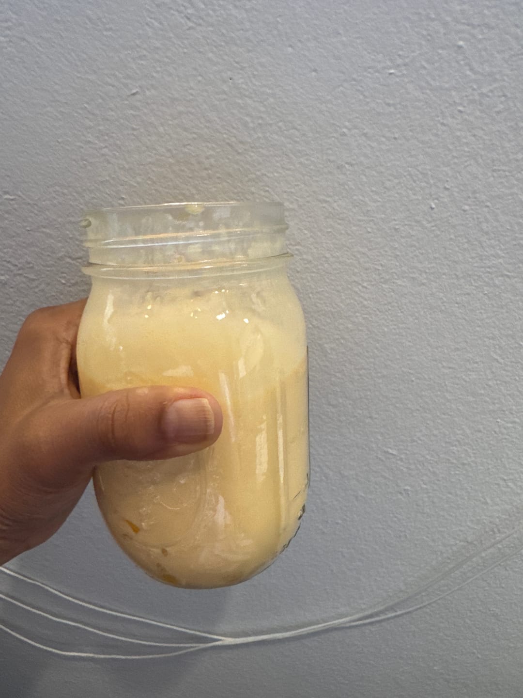 Customer photo review of Mango Malai Whey Protein Powder