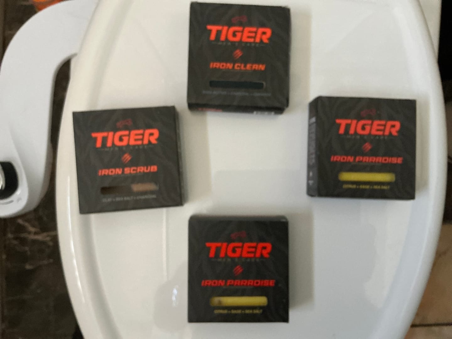 Customer photo review of Iron Paradise Bar Soap