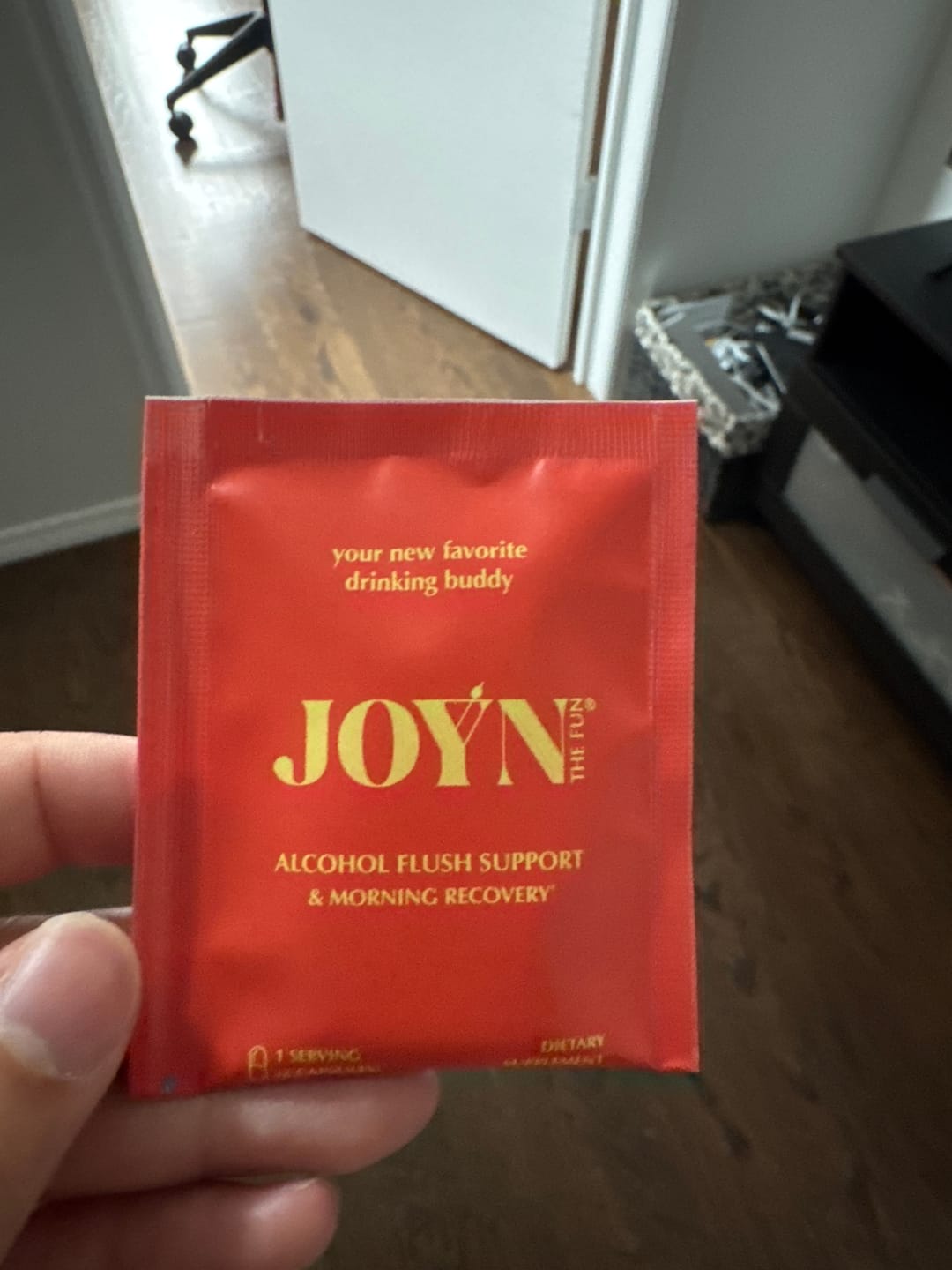 Customer photo review of Alcohol Flush and Hangover Reducer Capsules
