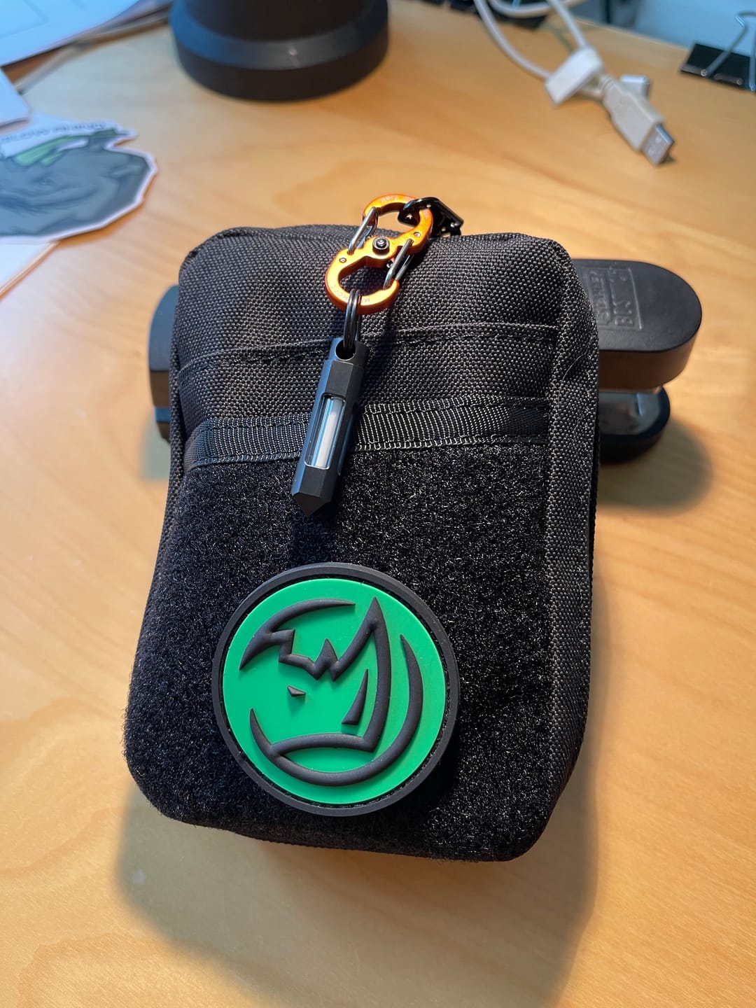 Customer photo review of Tritium Glow Fob