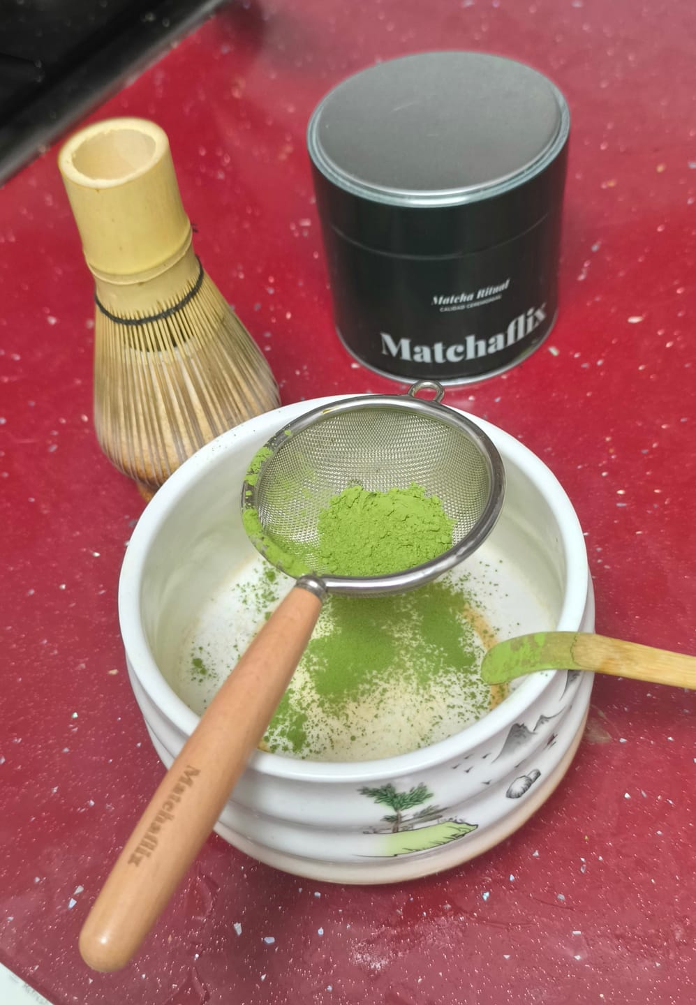 Customer photo review of Té Matcha Ceremonial Ritual