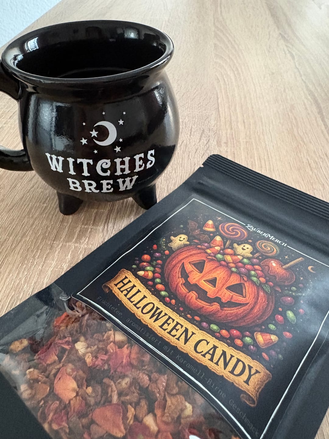 Customer photo review of Halloween Candy – Früchtetee mit Karamell-Birne-Geschmack | Halloween Tee