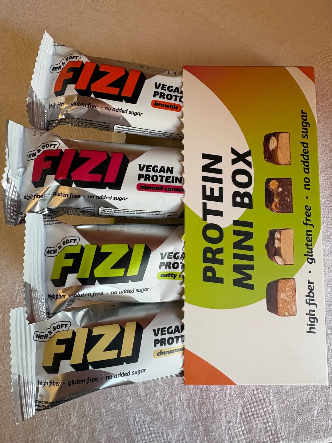 Customer photo review of Mini box Protein x4 шт.