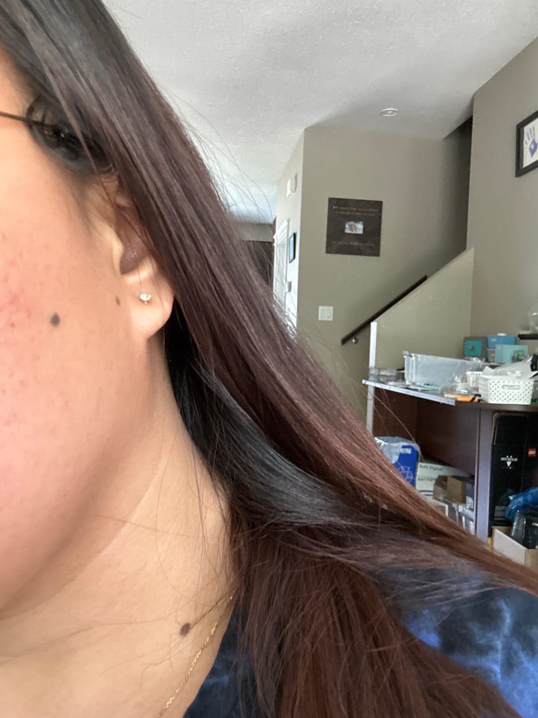 Customer photo review of Constellation Stud Set (set of 5 Pairs) (Bundle)