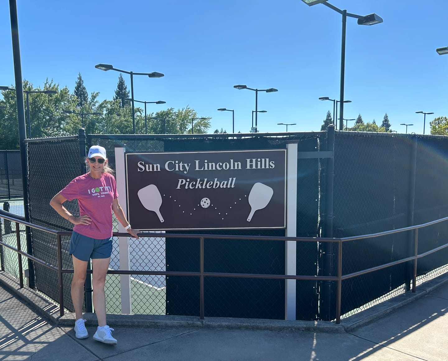 Customer photo review of I Got It Pickleball T-Shirt