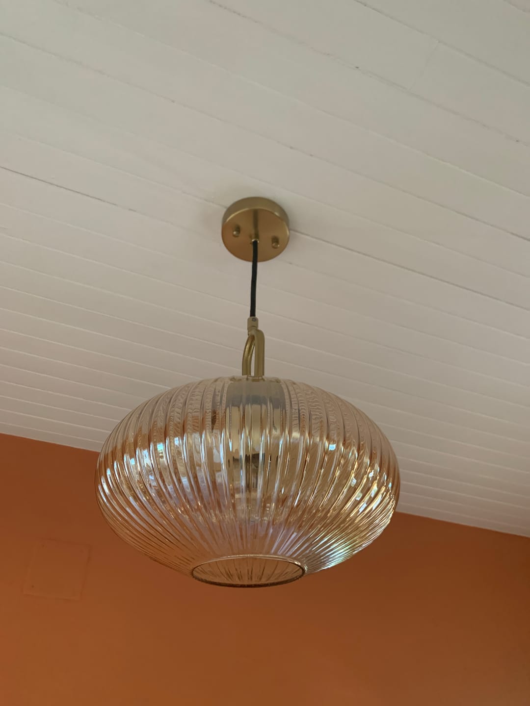 Customer photo review of Suspension chic en verre vintage CRISTALI | 1 Suspension
