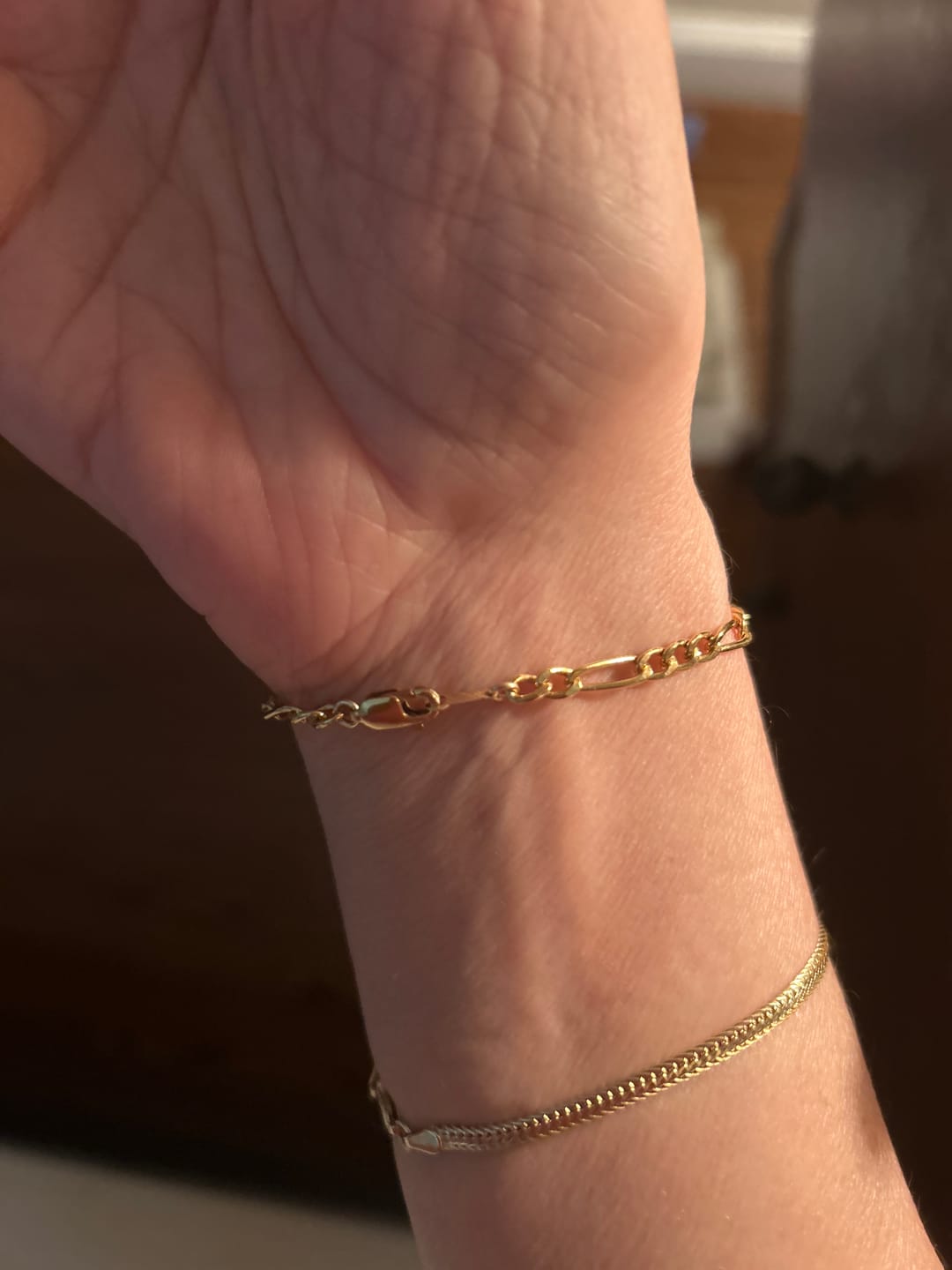 Customer photo review of gothic bracelet