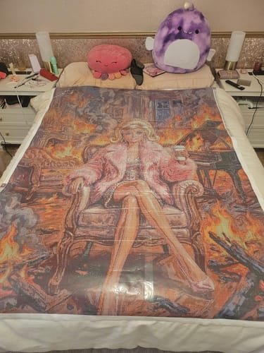 Customer photo review of But First Coffee (150 Color Diamond Painting)