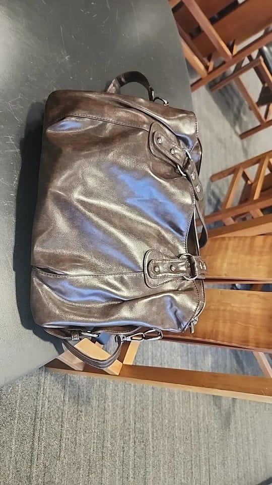 Customer photo review of Zip Tote Handbag for Everyday Use