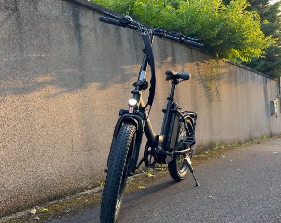 Customer photo review of Touroll S3 Folding Fat Tire Electric Bike