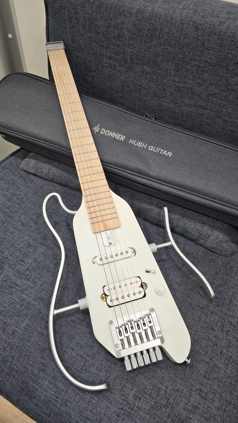 Customer photo review of Donner HUSH X Electric Guitar