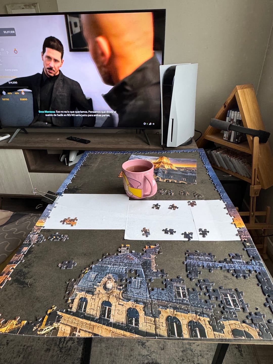 Customer photo review of Clementoni - Puzzle 1000 Piezas Torre Eiffel High Quality Collection