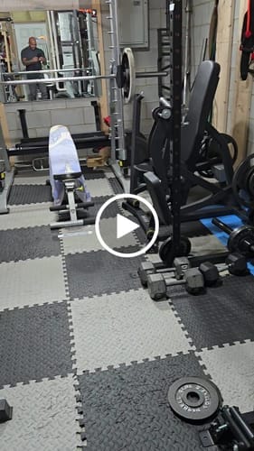 Customer photo review of Gronk Fitness Seated Chest Press - Plate Loaded