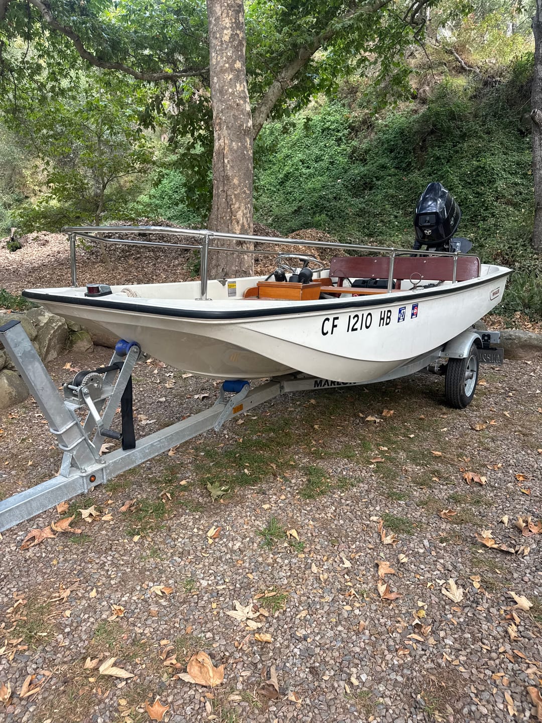 Customer photo review of Wrap Around Rail - Classic 13' Boston Whaler (OEM Style) For 1979-1999 Hulls