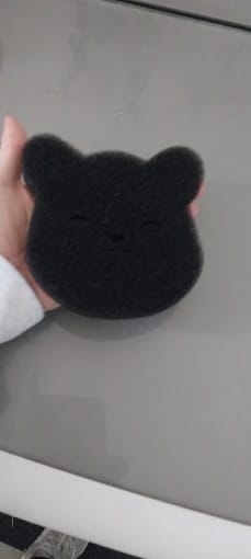 Customer photo review of FluffCatcher — Reusable Pet Hair Remover for Laundry