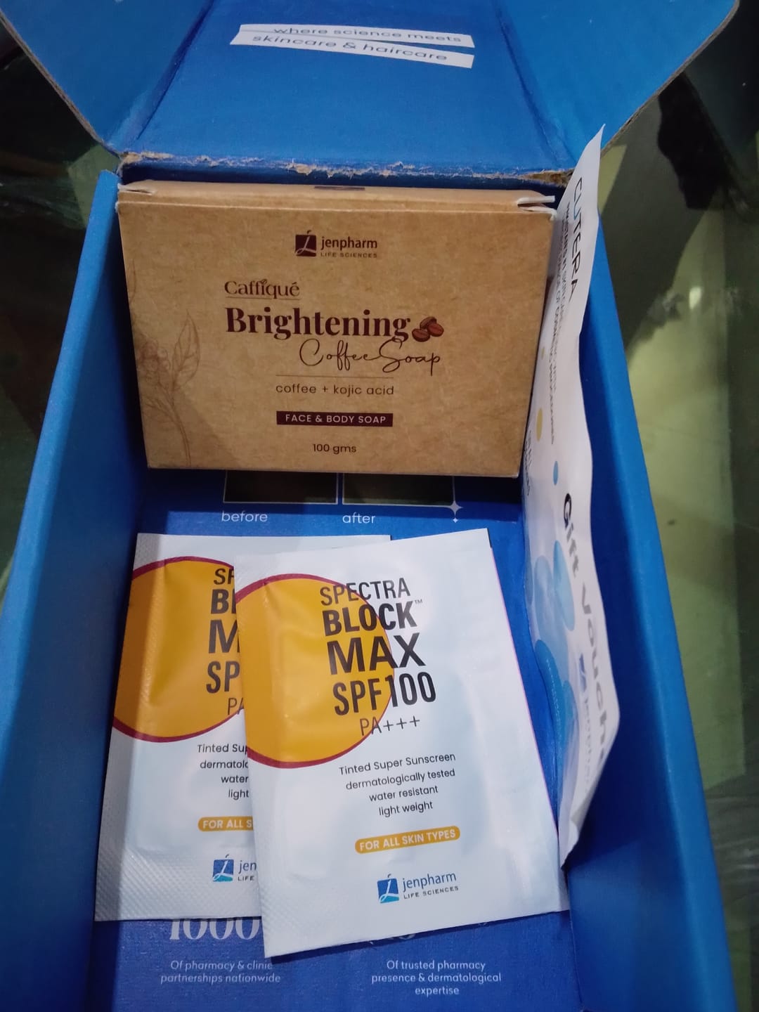Customer photo review of Brightening Coffee Soap