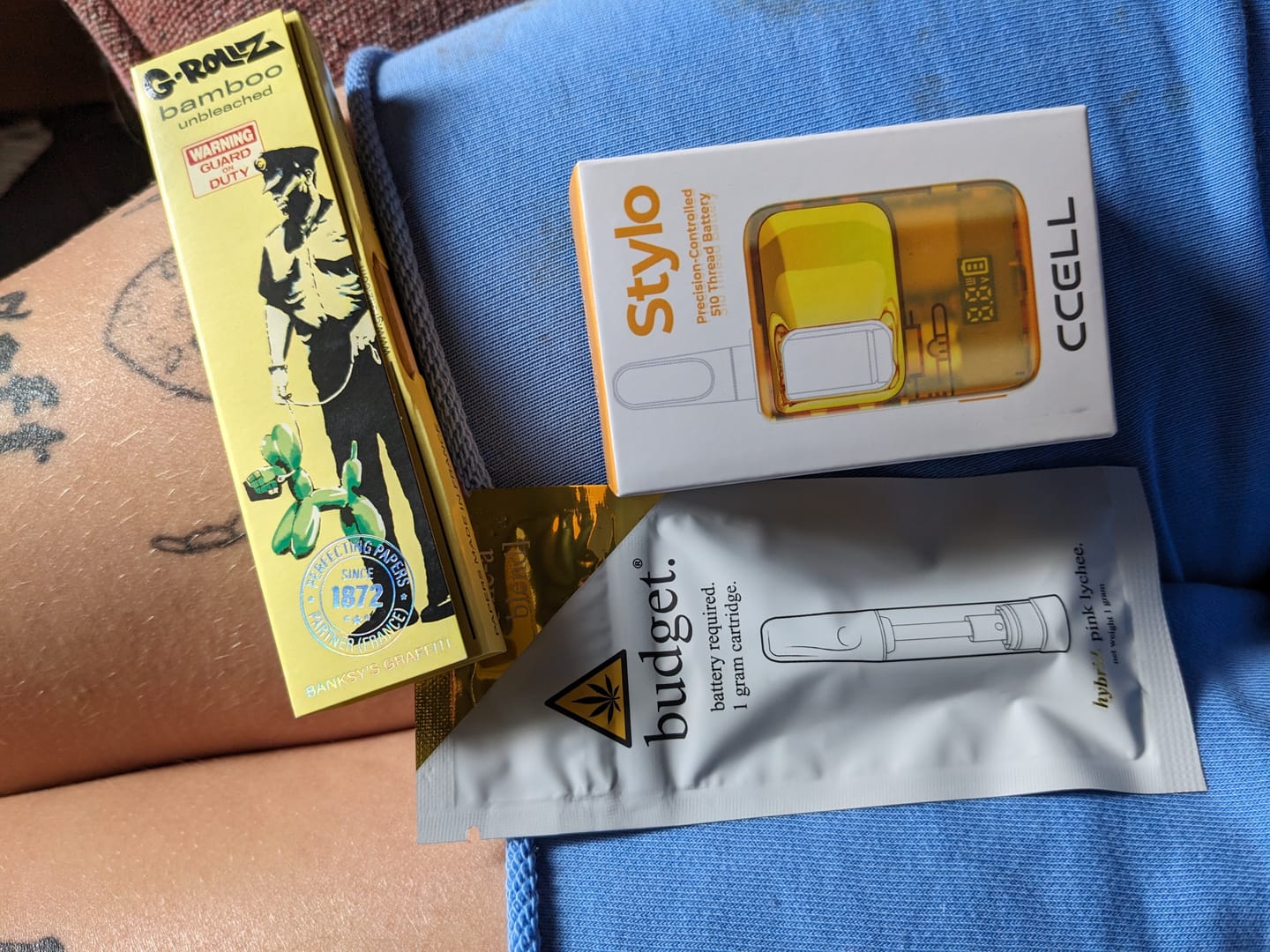 Customer photo review of 1 Gram THCA Blend Vape Cartridge | Pink Lychee - Hybrid