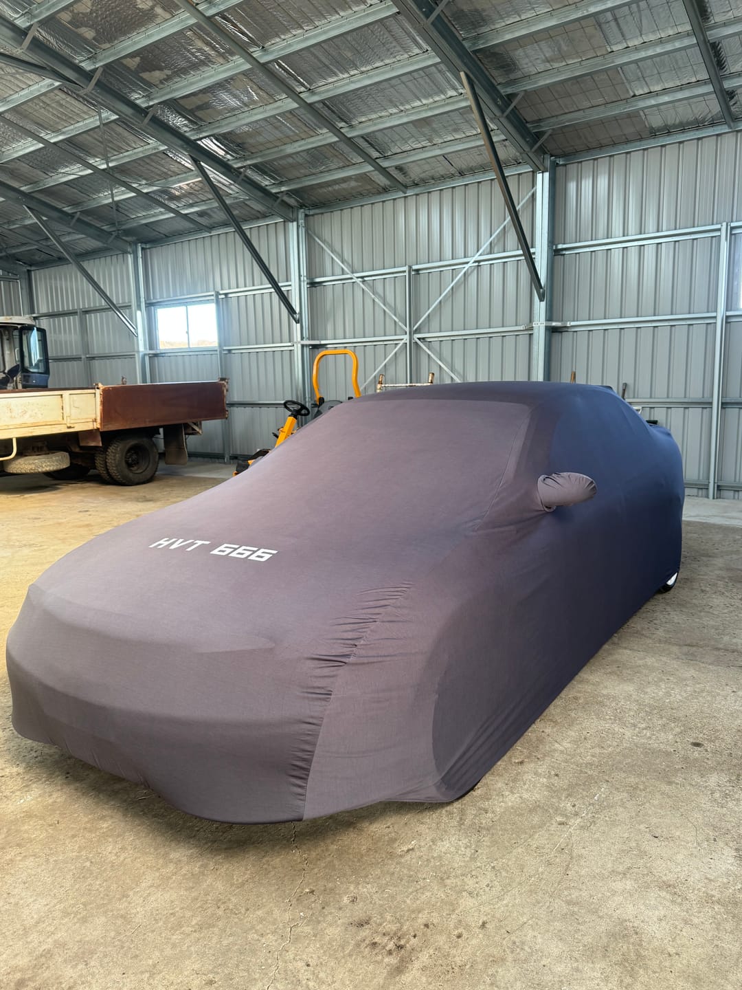 Customer photo review of Custom360 Indoor Bespoke Premium Car Covers - Made to Fit Your Exact Car