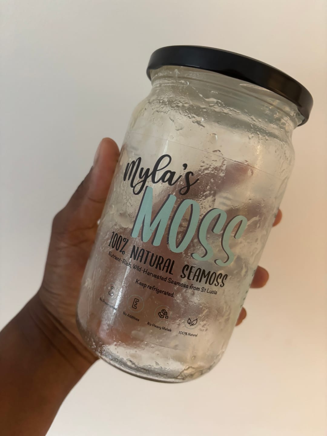 Customer photo review of Seamoss Gel