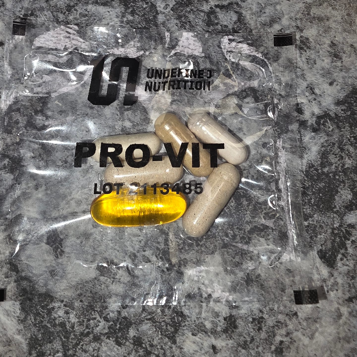 Customer photo review of PRO-VIT VITAMIN PACK