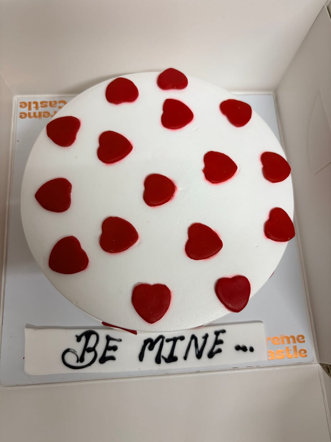 Customer photo review of Hearty Valentine Pineapple Cake