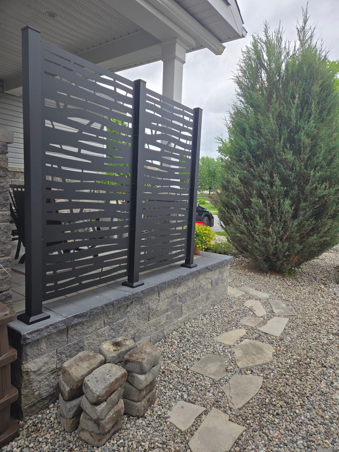 Customer photo review of Privacy Screen (Branch)