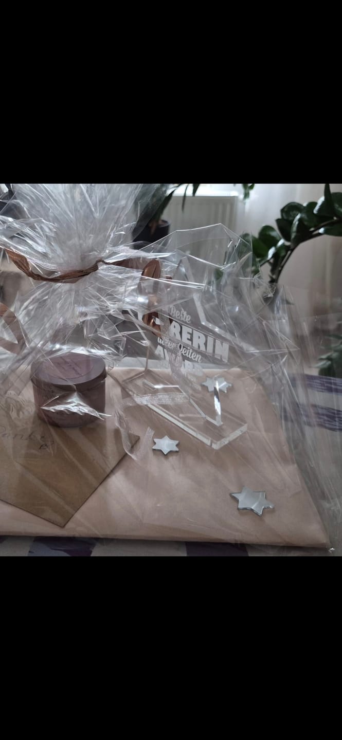 Customer photo review of Star Award – Geschenk für die beste Lehrerin / den besten Lehrer