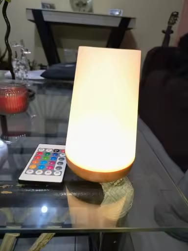 Customer photo review of Dreamy Glow Lamp