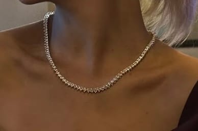 Customer photo review of MISS APHRODITE NECKLACE - GOLD