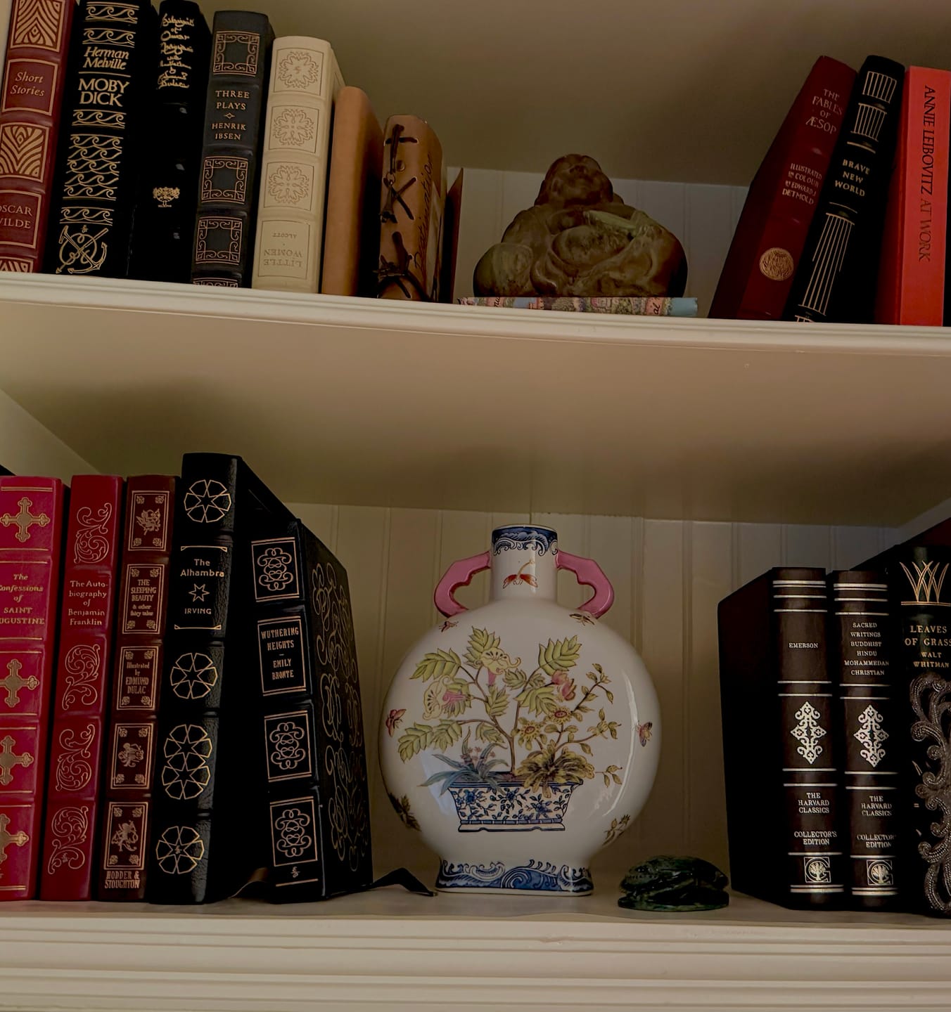 Customer photo review of Petite Famille Rose Moon Flask Chinoiserie Vase