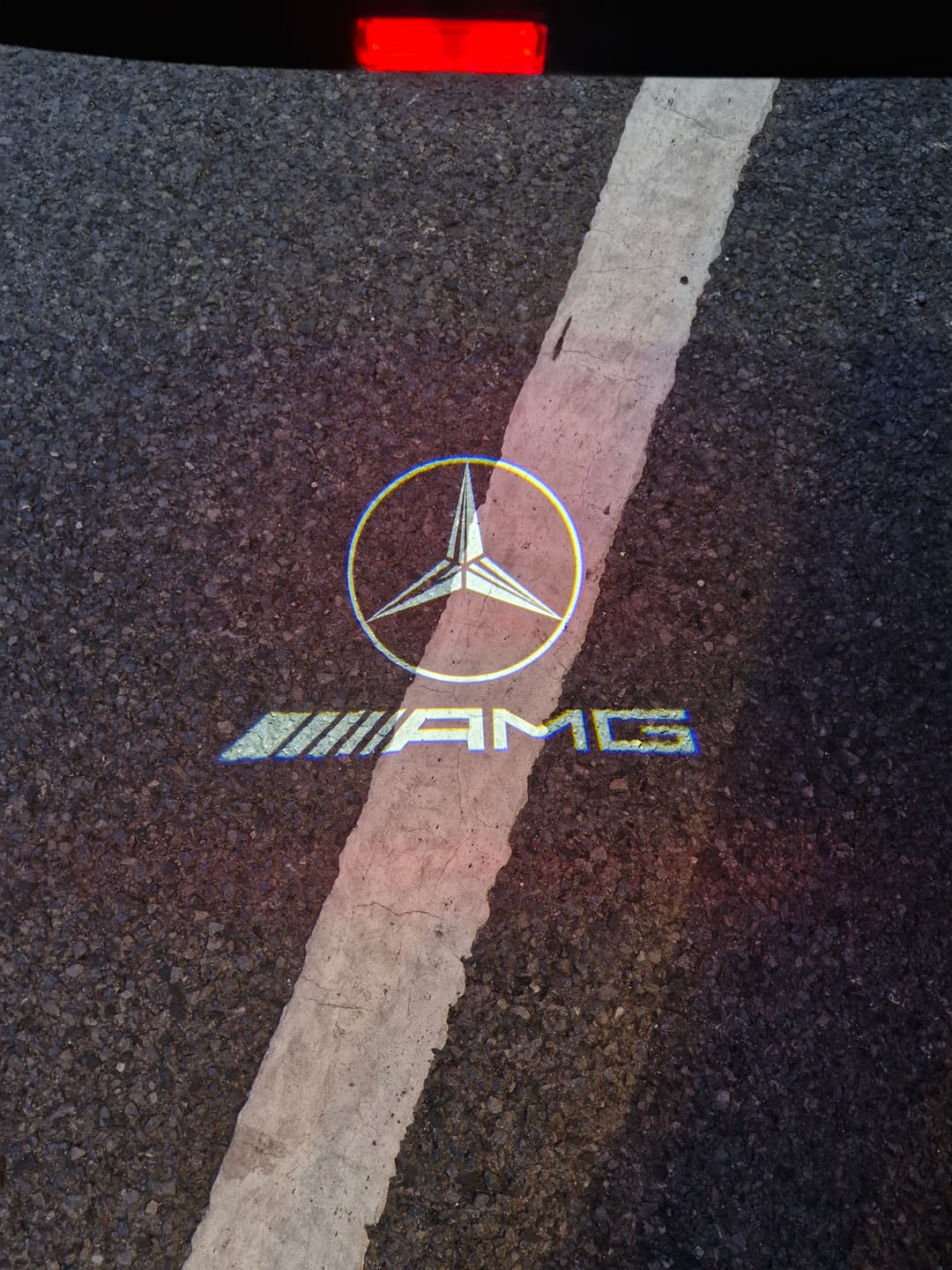 Customer photo review of MERCEDES DOOR LIGHTS