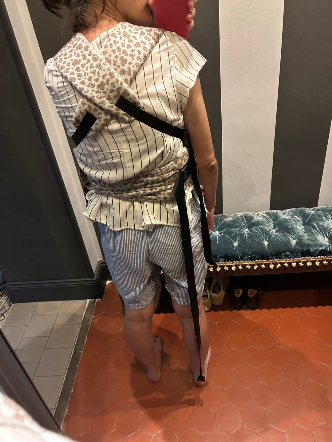 Customer photo review of Porte-bébé Exquis Leo