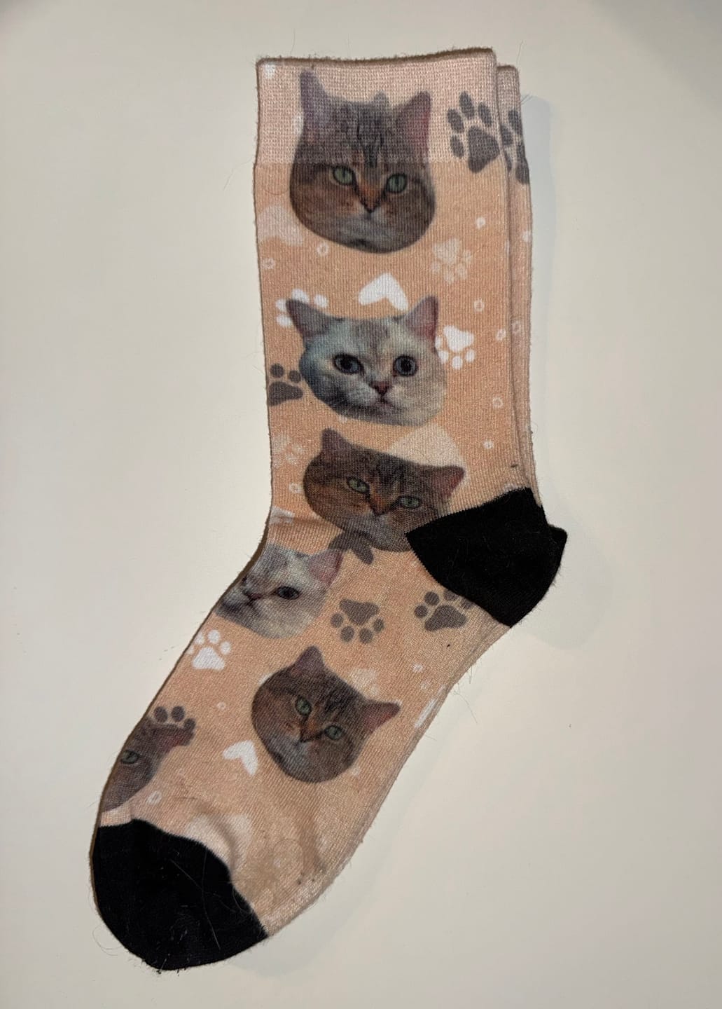 Customer photo review of Personalisierte Socken - Dein Foto