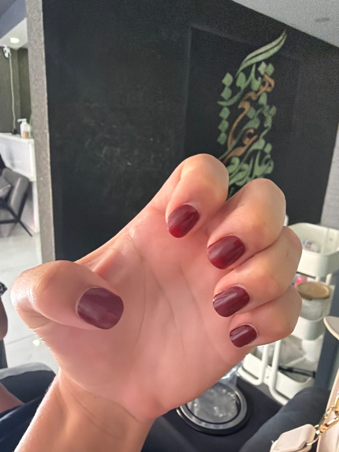 Customer photo review of N Classic Burgundy Jel Tırnak 30 Adet, 2 Kullanım
