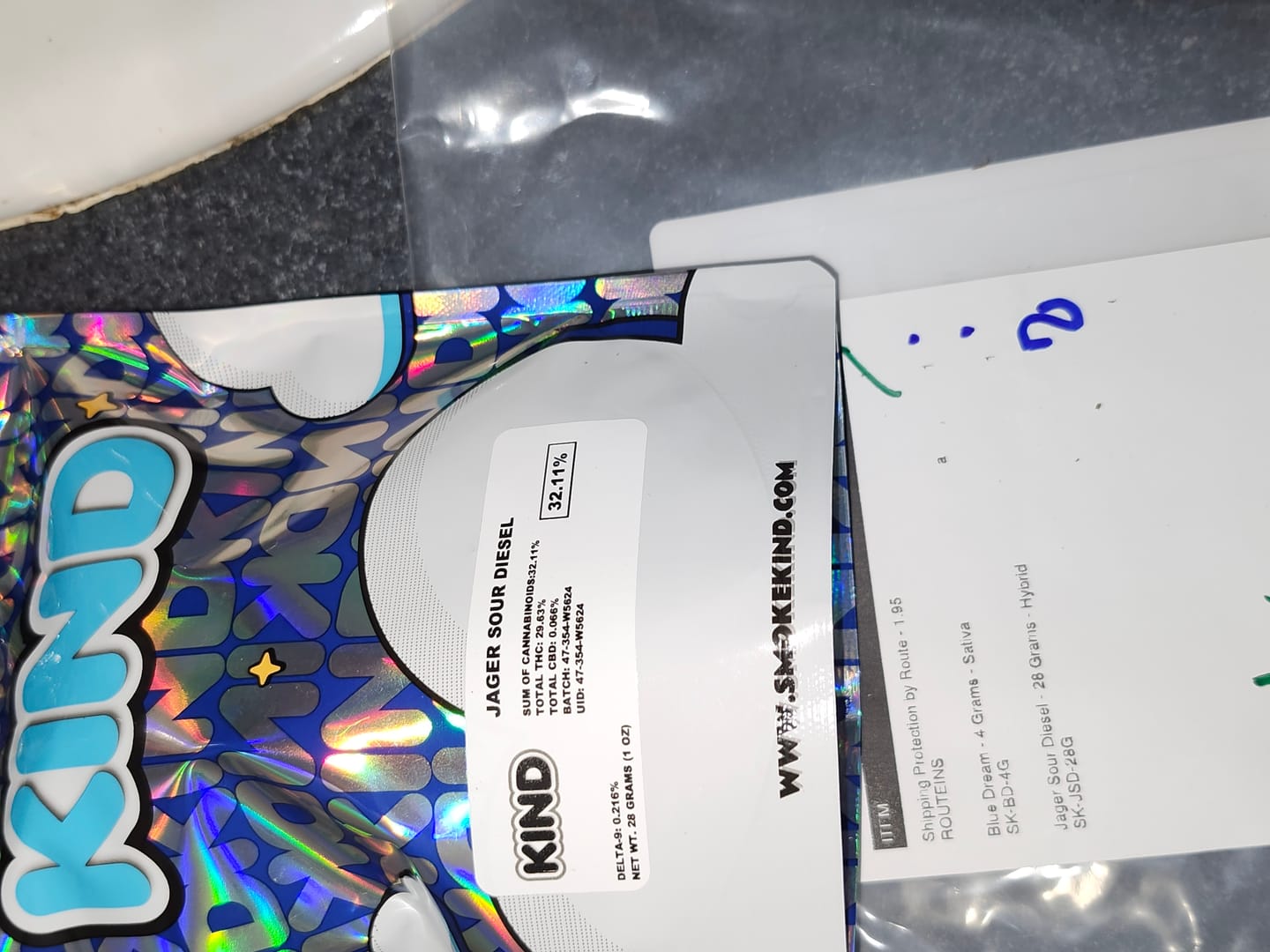 Customer photo review of Jager Sour Diesel - 28 Grams - Hybrid