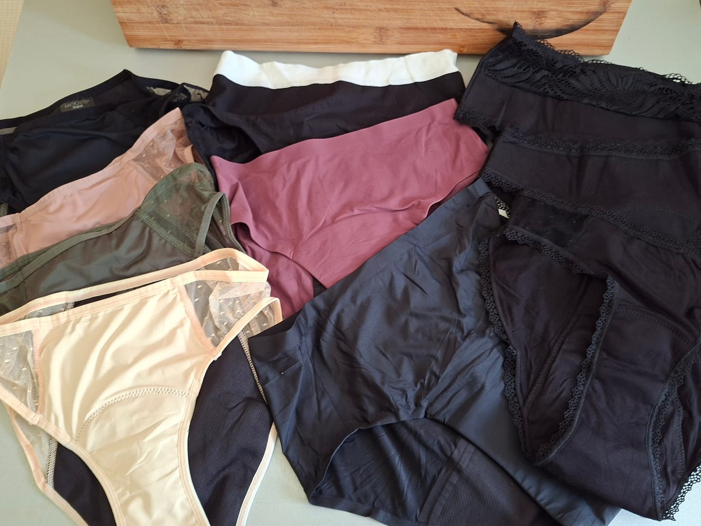 Customer photo review of Lot de 10 culottes - Tous Flux - 3XS au 8XL