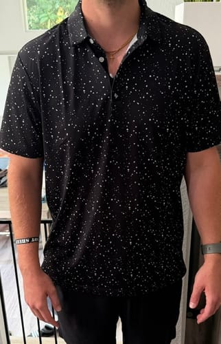 Customer photo review of Cosmic Sprinkle - Black